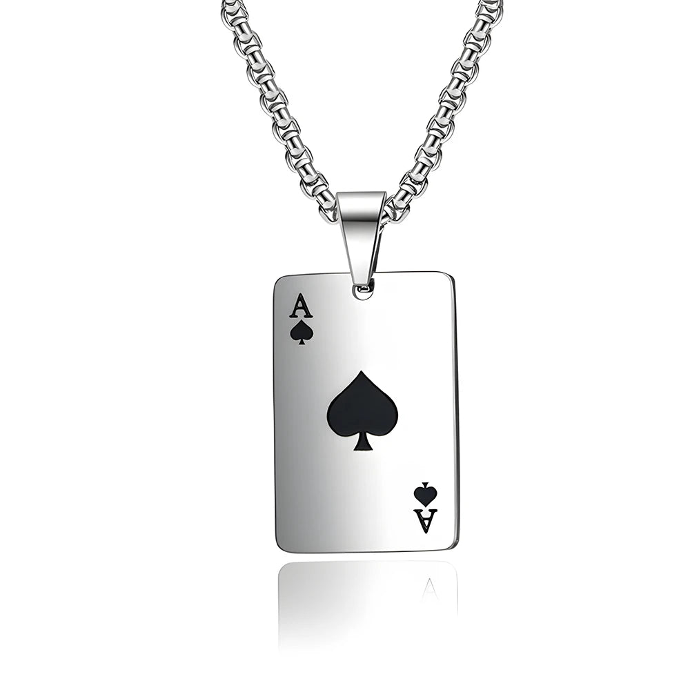Éclat Bijoux| Ace of ♠️& ♥️ Pendant Necklace™