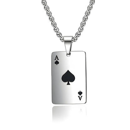 Éclat Bijoux| Ace of ♠️& ♥️ Pendant Necklace™