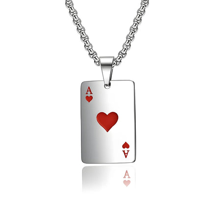 Éclat Bijoux| Ace of ♠️& ♥️ Pendant Necklace™